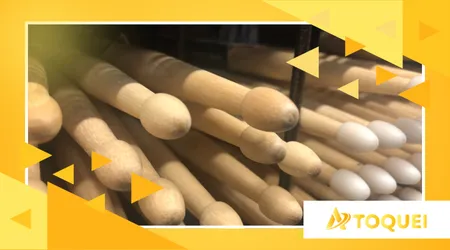 Como escolher baquetas de bateria: guia completo