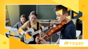 Como lidar com o desinteresse da criança durante as aulas de música