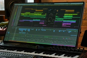 Tutorial de visualização musical antes das apresentações